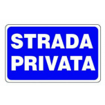 cartello strada privata